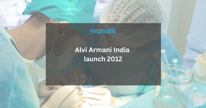 Alvi armani india launch 2012
